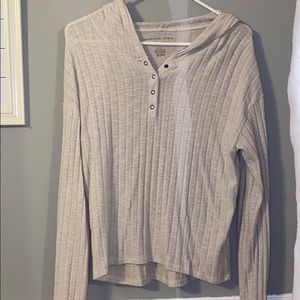 American Eagle Hooded thin sweater